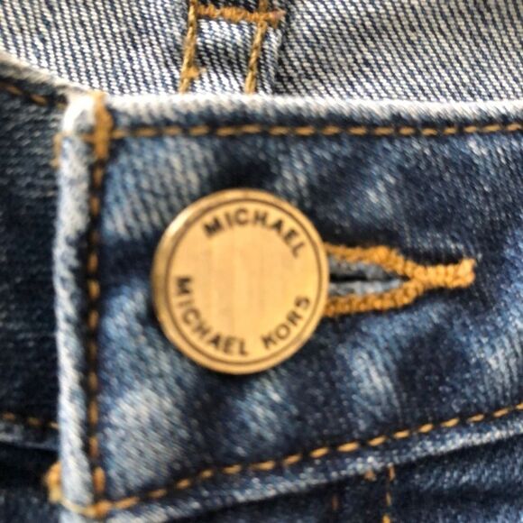 Michael Kors Womens Crop Jeans Wide Leg Comfort Relaxed  Size 8 - Picture 7 of 16